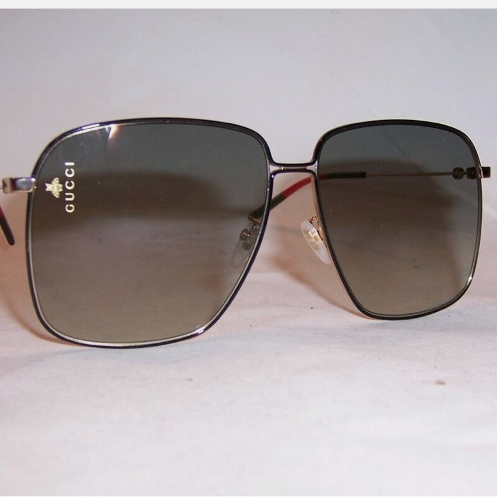 Gucci Black Aviator Sunglasses
